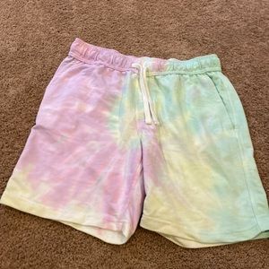 Long tie dye shorts from Surf & Swim Co. Large.